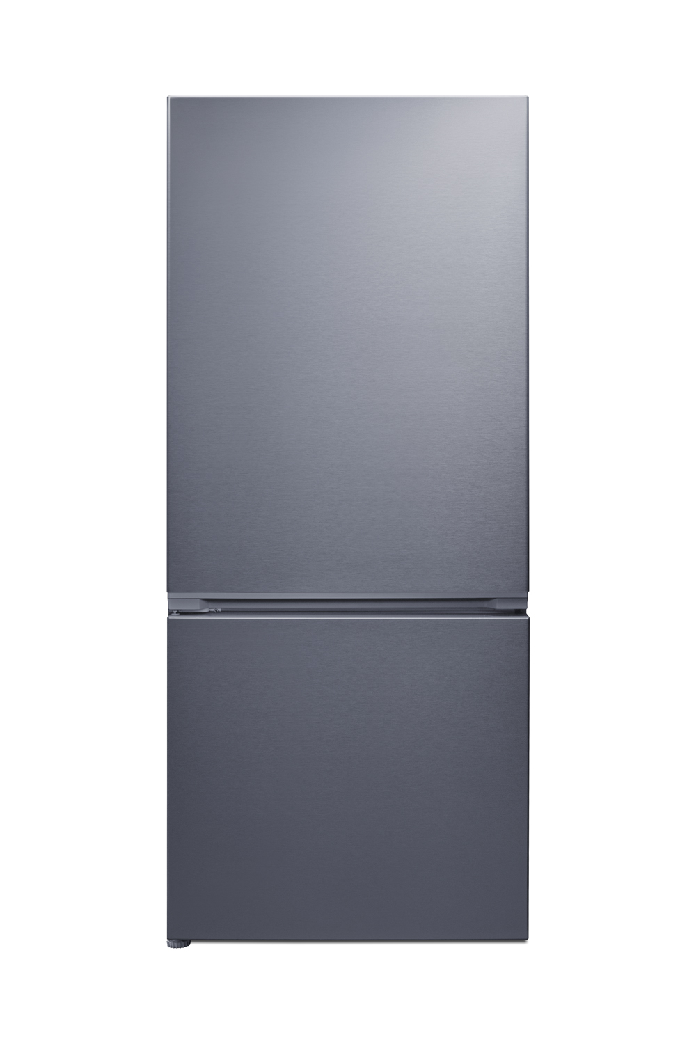 Frost-free ENERGY STAR certified bottom freezer refrigerator in stainless steel and counter depth fit